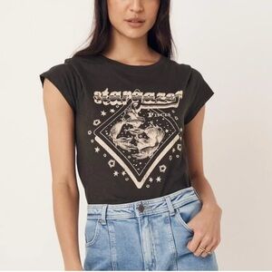 Spell & The Gypsy Collective - RARE - Pisces Energizer Stargazer Tee - M Black